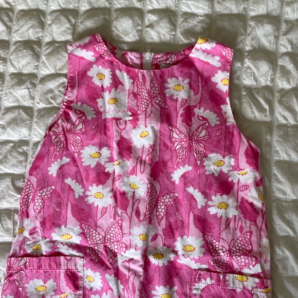 Lilly Pulitzer Pink and White Floral Dress - Picture 4 of 8